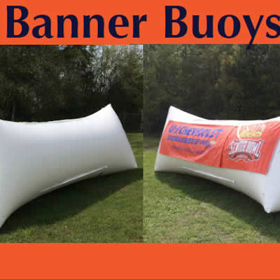 Mount your banner on this Race Mark Buoy