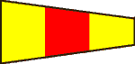 International Code Flag, Number 0 - zero